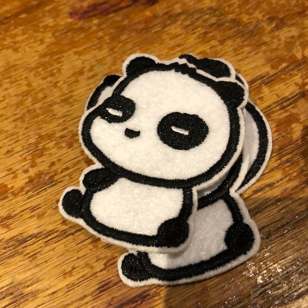 🆕 🐼 panda bear iron patch - Picture 5 of 5